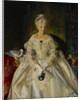 Mrs. T. in Cream Silk, No.2, 1920 by George Wesley Bellows