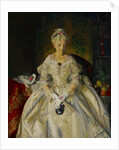 Mrs. T. in Cream Silk, No.2, 1920 by George Wesley Bellows