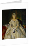 Mrs. T. in Cream Silk, No.2, 1920 by George Wesley Bellows