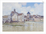 Le Pont de Moret, 1888 by Alfred Sisley