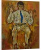 Portrait of Paris von Gütersloh, 1918 by Egon Schiele