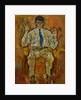 Portrait of Paris von Gütersloh, 1918 by Egon Schiele