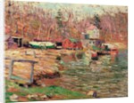 Harlem River Scene by Ernest Lawson