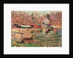Harlem River Scene by Ernest Lawson