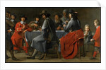 Gathering of Gamblers with Hurdy-Gurdy Player, c.1660 by Master of the Processions