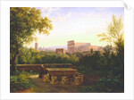 View of the Colosseum from the Orti Farnesiani, 1833 by Antoine Felix Boisselier