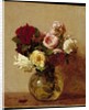 Roses, 1884 by Ignace Henri Jean Fantin-Latour