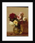 Roses, 1884 by Ignace Henri Jean Fantin-Latour