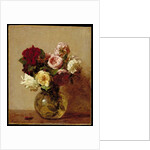 Roses, 1884 by Ignace Henri Jean Fantin-Latour