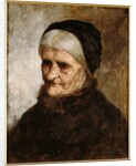 Head of an Old Woman, 1881 by Robert Koehler