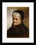 Head of an Old Woman, 1881 by Robert Koehler