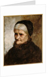 Head of an Old Woman, 1881 by Robert Koehler