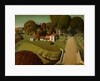 The Birthplace of Herbert Hoover, West Branch, Iowa, 1931 by Grant Wood