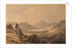 Lake Landscape, early 19th century by Francis Nicholson
