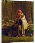 Seated Shepherdess, c.1852 by Jean-Francois Millet