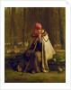 Seated Shepherdess, c.1852 by Jean-Francois Millet