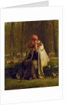 Seated Shepherdess, c.1852 by Jean-Francois Millet