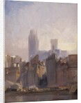 Rouen Cathedral, Sunrise, 1825 by Richard Parkes Bonington