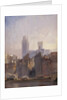 Rouen Cathedral, Sunrise, 1825 by Richard Parkes Bonington