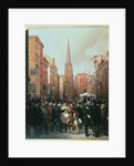 Wall Street, 13th October 1857 by J.H. & Rosenburg C. Cafferty