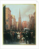 Wall Street, 13th October 1857 by J.H. & Rosenburg C. Cafferty