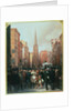 Wall Street, 13th October 1857 by J.H. & Rosenburg C. Cafferty