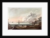 View of New York after The Great Fire Taken from Brooklyn, 1835 by Nicolino Calyo