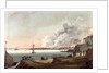 View of New York after The Great Fire Taken from Brooklyn, 1835 by Nicolino Calyo