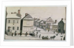The Corner of Warren and Greenwich Street, 1809 by Anne Marguerite Hyde de Neuville