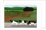Cows and Poppies by Maggie Rowe
