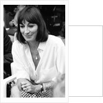 Anjelica Houston, 1975 by Maria Mulas