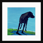 Joe's Black Dog, 2000 by Marjorie Weiss