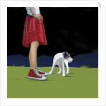 Girl in Red Skirt, 2008 by Marjorie Weiss