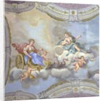 Juno riding a chariot, c.1760 by Bernardino and Galliari Fabrizio Galliari