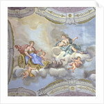 Juno riding a chariot, c.1760 by Bernardino and Galliari Fabrizio Galliari