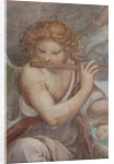 Angel playing the flute, 1623-34 by Isidoro Bianchi