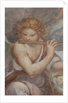 Angel playing the flute, 1623-34 by Isidoro Bianchi