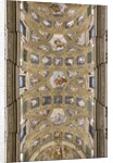 Vault of the central nave, Church of S. Maria Assunta, 1629 by Daniele Crespi