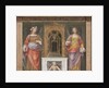 Saint Rose and Saint Justina by Bernardino Luini