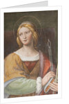 Saint Apollonia, c.1522-25 by Bernardino Luini