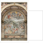 The Martyrdom of Saint Stephen, Left Chapel by Aurelio Luini