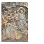 The Martyrdom of Saint Stephen, detail, Left Chapel by Aurelio Luini