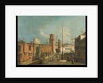 View of Campo and Porta Arsenale, 1742-50 by Francesco Albotto