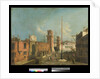 View of Campo and Porta Arsenale, 1742-50 by Francesco Albotto