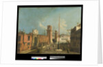 View of Campo and Porta Arsenale, 1742-50 by Francesco Albotto