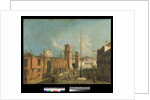View of Campo and Porta Arsenale, 1742-50 by Francesco Albotto