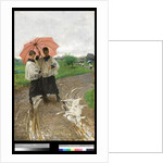 Returning from the festival, 1880 by Mose Bianchi