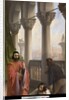 The last meeting between Jacopo Foscari and his family before being exiled, 1838-40 by Francesco Hayez