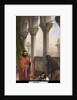 The last meeting between Jacopo Foscari and his family before being exiled, 1838-40 by Francesco Hayez