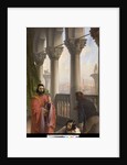 The last meeting between Jacopo Foscari and his family before being exiled, 1838-40 by Francesco Hayez